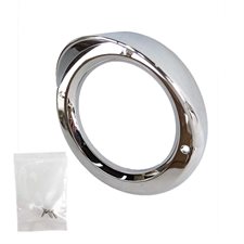 4 1 / 4" CHROME COVER WITH REFLECTOR